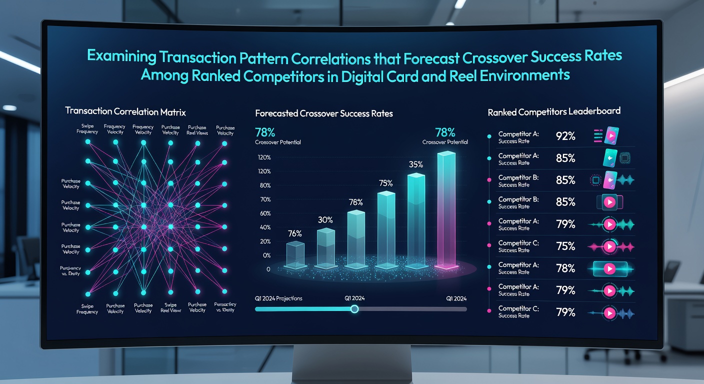 Data visualization showing transaction flows between digital card tables and reel-based slot platforms among ranked players
