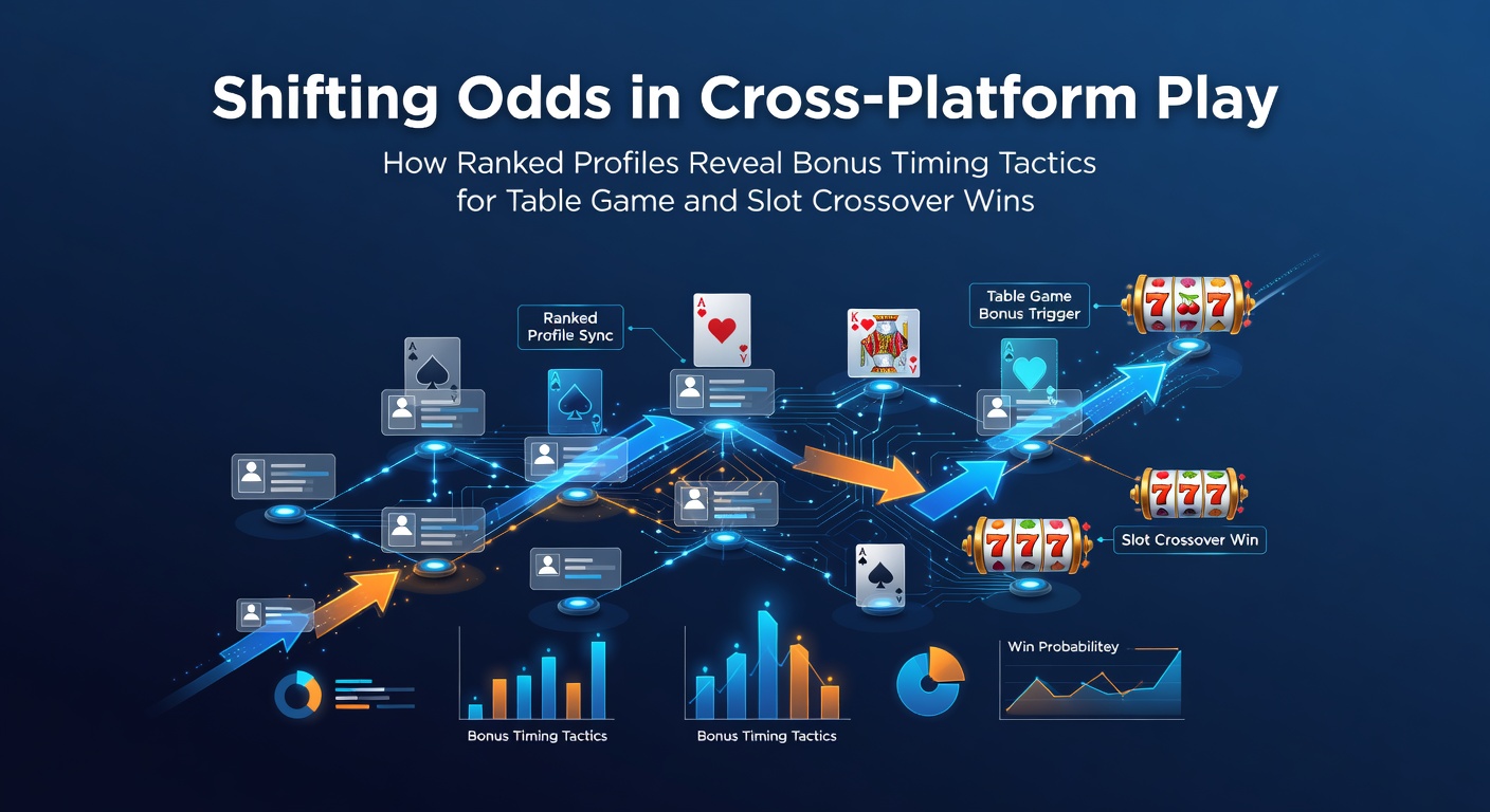 Cross-platform casino interface showing ranked player profiles and bonus timing indicators for slots and table games